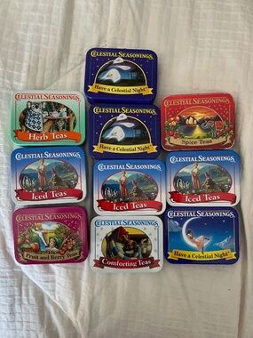Celestial Seasonings Tea Tins